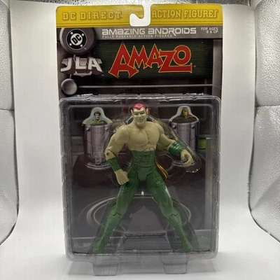 2000 DC DIRECT COMICS JLA AMAZO INCREÍBLE ANDROIDES FIGURA DE ACCIÓN POSABLE Nuevo Foto 1 de 4