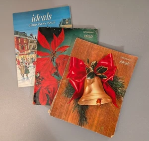 Ideals Christmas Magazine Lot of 3 - 1977 1956 1957 - 1950s 1970s Vtg Nostalgia - Foto 1 di 24