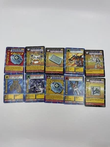 10er Set Digimon Sammelkarten - Bild 1 von 7