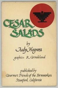 CESAR SALADS United Farm Workers Stanford California Judy Hogness Gourmet Friend - Picture 1 of 3