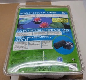 Beckett Pond and Fountain Pump 350 Gallons - Picture 1 of 11