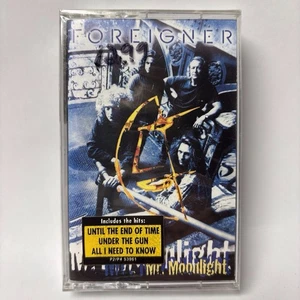 Foreigner - Mr Moonlight - 1995 Cassette - Mint, SEALED - Hype Sticker - Foto 1 di 3