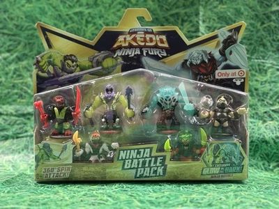 B49/62 2024 Akedo NINJA FURY Battle Pack GITD Spirit Weaver Glitchblade Foto 1 de 4