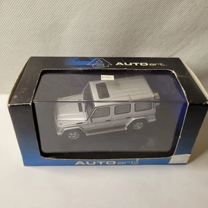 AUTOart 1:43 Mercedes-Benz G-Wagon Silver Diecast - Dealer Edition  - Picture 1 of 13