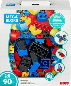 Mega Bloks Let's Build! Bausteine Set 90 Teile - Bild 1 von 6
