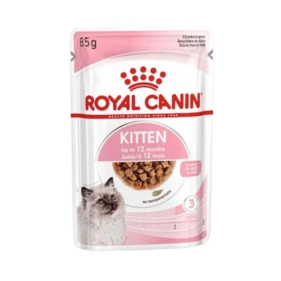 Royal Canin Kitten In Sauce. 12X85Gr Für Kätzchen. Köstliche Stücke In Sauce. - Bild 1 von 2