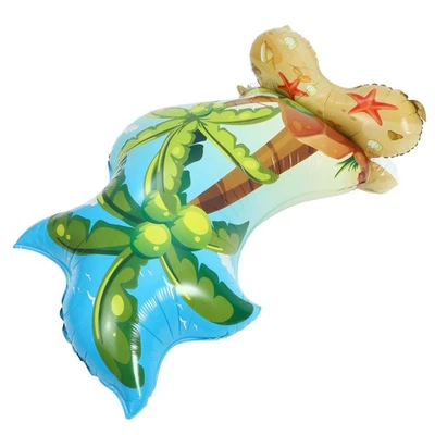 Hawaii- , Modellierballon, Party-Layout, Aluminiumfolien-Ballon, stehender - Bild 1 von 4