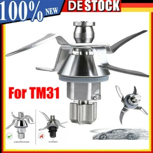 NEU Vorwerk Thermomix TM31 Küchenmaschine Ersatz Messer Mixmesser Edelstahl - Bild 1 von 17