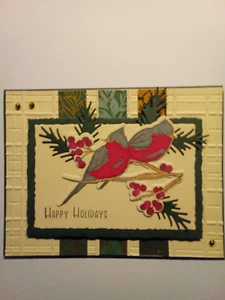 Stampin up 4 handmade christmas cards - Picture 1 of 2