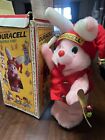 RARE OLD DURACELL BUNNY CHRISTMAS EDITION TOY BATTERY OPERATED BOXED 