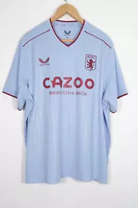 Camiseta Aston Villa Visitante 23/22 2022 2023 Hombre Azul Castore 4XL XXXXL - Imagen 1 de 11