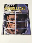 Beckett Fußball Kartenmagazin Bo Jackson Cover #1 Dezember 1989 Vintage Bo Knows 