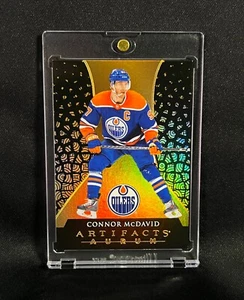 2023-24 UD Artifacts Connor McDavid Aurum Bounty Unscratched #A-5 - Picture 1 of 3