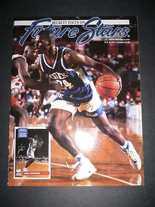 Beckett Future Stars #24 Jamal Mashburn Rick Mirer Beckett Apr 1993 NM - Picture 1 of 1