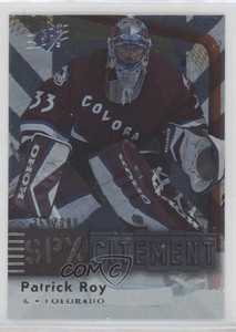 2009-10 SPx SPXcitement /999 Patrick Roy #X33 HOF