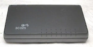 3COM MODEL 3CFSU08 8 PORT 10/100 SWITCH GOOD SCHOOL SURPLUS - Picture 1 of 2