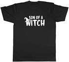 Son Of Witch- Czarny Męski Unisex T-shirt Koszulka