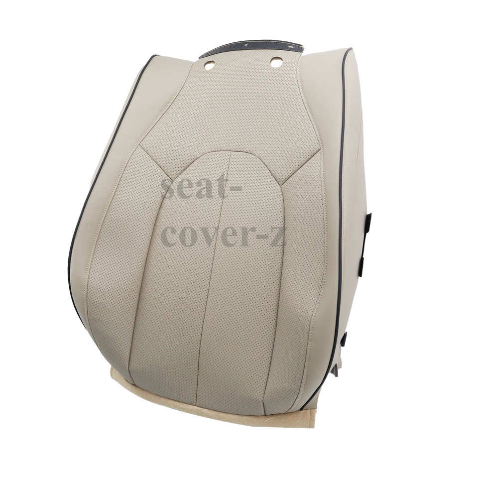 2017-2019 Fits Chrysler Pacifica Driver Passenger Side Leather Cover Beige Foto 1 de 4