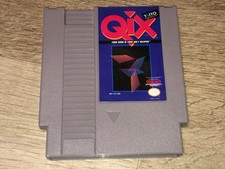 Qix Nintendo Nes Cleaned & Tested Authentic
