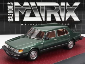 wonderful resin-modelcar 1/43 SAAB 900 CD 1990 - green metallic - lim.edition - Picture 1 of 5