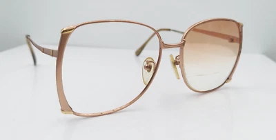 Gafas de sol vintage Tura 266 doradas ovaladas de metal Japón SOLO MARCOS Foto 1 de 4