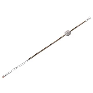 Mimi Milano Ognibene Silver Yellow Sapphire Diamond Bracelet - Picture 1 of 3