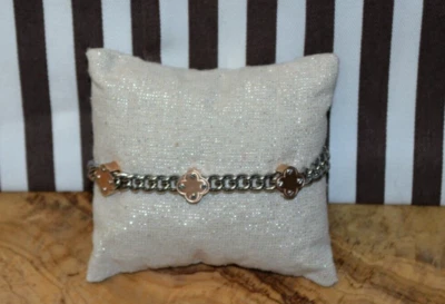 PULSERA CADENA METAL PÉTALOS HENRI BENDEL Foto 1 de 4