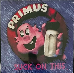 PRIMUS Suck On This COBALT BLUE VINYL Recorded Live New Sealed LP - Picture 1 of 1