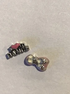 Origami Owl Living Locket- set of 2- dance/ ballet charms- NEW - Picture 1 of 1