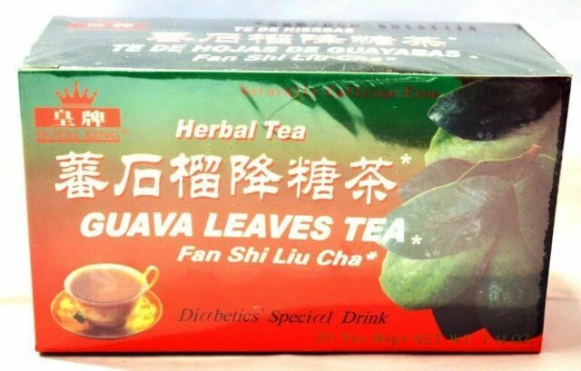 Royal King Natural Guava Leaves Tea Bags - 100 Count