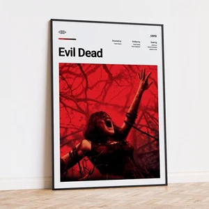 Evil Dead Movie Film Poster Art Print - Picture 1 of 2