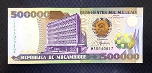 2003 MOZAMBIQUE - 500000 METICAIS - P#142 - GEM UNC - MB1 - Picture 1 of 2