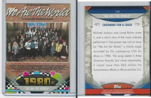 2011 Topps, American Pie, #148 We Are The World - Picture 1 of 1