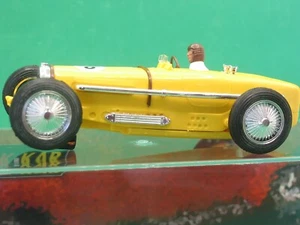 RÉPLICA ROSA KAR CV030 BUGATTI TIPO 59 GRAN PREMIO AMARILLO #16 1/32 SCALEXTRIC - Imagen 1 de 8