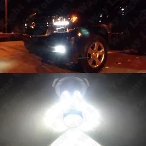 2 x White PSX26W LED Bulbs for 2016-2019 2020 Tahoe Suburban Yukon XL Fog Light - Bild 1 von 2