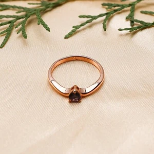 Iolite Sterling Silver Ring Dainty Vintage Handmade Jewelry for Women gift - Picture 1 of 13