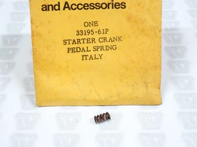 AMF Harley Davidson Nuevo de Lote Antiguo 33195-61P Spring C H ERS MLS MSR SS SX TX X90 Z90 Foto 1 de 2