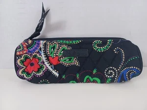 Vera Bradley Eye Glasses Zippered Soft Case Floral Pattern Free Ship - Picture 1 of 6