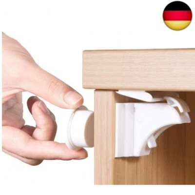 Norjews Baby Sicherheit Magnetisches Schrankschloss(10 Schlösser + 2 Schlüssel)