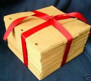 25 6X6 HARDWARE bolsa de papel álbum de recortes álbum bolsa de papel perforado libros - Imagen 1 de 1