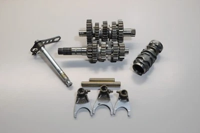 08 Honda CRF250 CRF 250 Engine Transmission Gear Box Shift Fork Drum Rod 04-09 - Image 1 of 4
