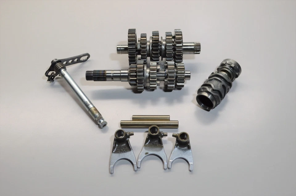 08 Honda CRF250 CRF 250 Motor Transmisión Caja de cambios Horquilla Cambio Tambor Varilla 04-09 Foto 1 de 4