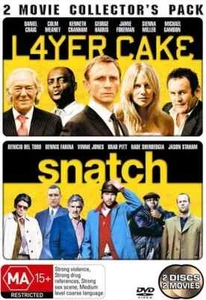 Layer Cake + Snatch (Australia Region 4) DVD Movie Double - FREE SAME DAY POST - Picture 1 of 5
