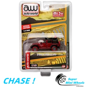 CHASE ! Auto World 1:64 - 2018 Jeep Wrangler Unlimited 4×4 Mijo Exclusives - Picture 1 of 2