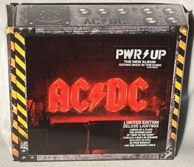 CD AC/DC Power Up PWR/UP (LTD ED DELUXE LIGHTBOX, 2020) NEW MINT SEALED - Image 1 of 2