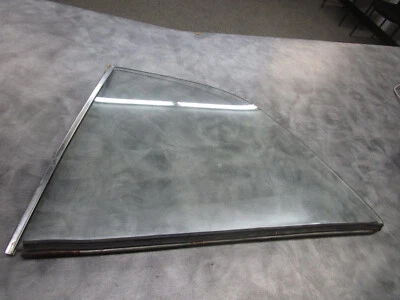 1965 1966 CHEVROLET BISCAYNE BELAIR PONTIAC QUARTER GLASS 2 DOOR SEDAN LEFT - Image 1 of 4