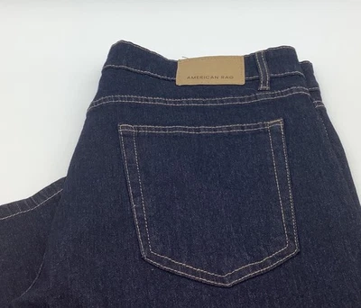 Pantalones de mezclilla American Rag para hombre cómodos elásticos calce ajustado Íñigo de noche talla 36 x 30 nuevos con etiquetas Foto 1 de 4