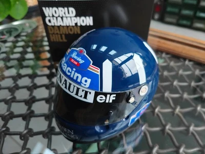 Hill Williams GP F1 Formula 1 World Champion 1996 Bell 1/2 Helmet Helmet - Image 1 of 3