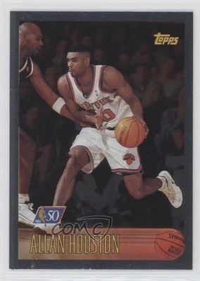 1996-97 Topps Foil NBA 50 Allan Houston #195 - Image 1 of 2