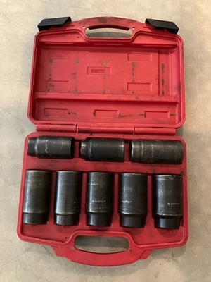 "Juego de 8 piezas de zócalos de impacto Ampro serie 2000 27 mm-36 mm unidad métrica de 1/2""" Foto 1 de 4